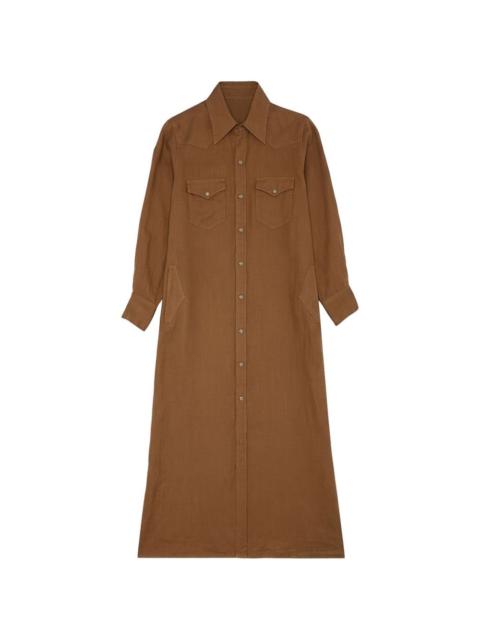 FORTELA Arley buttoned shirt dress