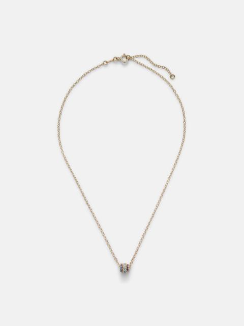 Spinelli Kilcollin Vesta 18kt gold necklace with sapphires and aquamarine