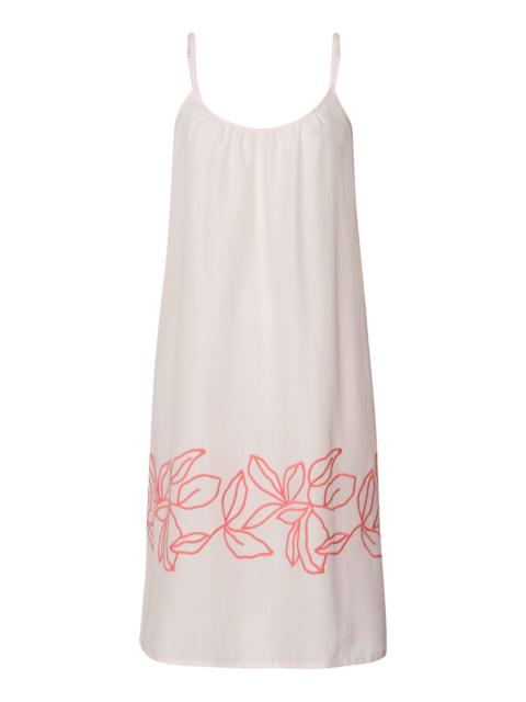 HANRO Liz Embroidered Cotton Chemise