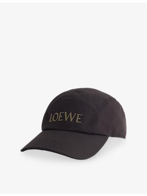 Loewe Logo-Embroidered Cotton-Twill Cap