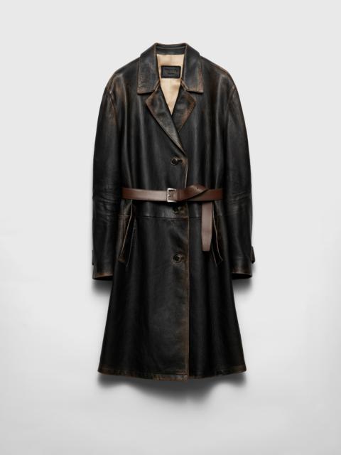 Prada Leather coat