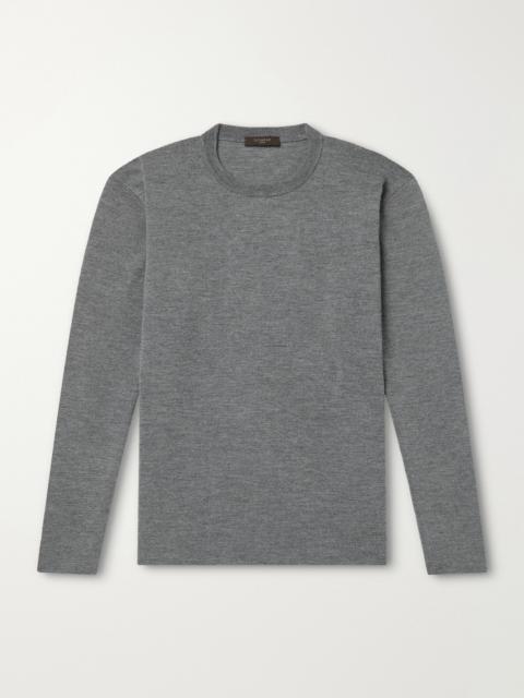 SLOWEAR Zanone Slim-Fit Milano Stitch Virgin Wool Sweater