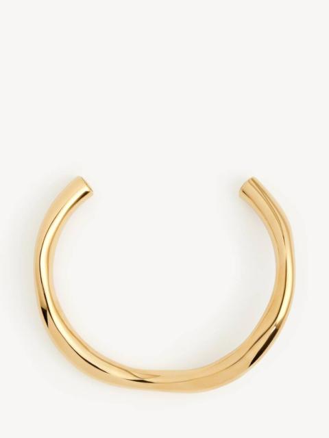 BALENCIAGA Women's Eisa Choker in Shiny Gold