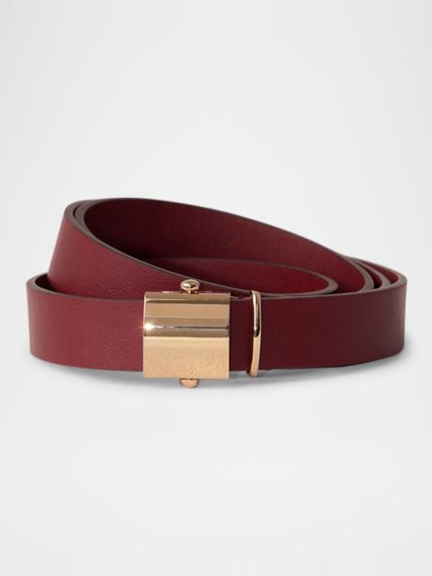 DÉHANCHE Valadon Calfskin Leather Belt