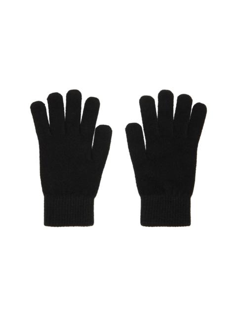 Yves Salomon Black Cashmere Gloves