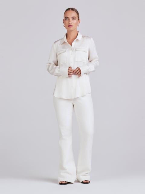 DEREK LAM 10 CROSBY LORENA BUTTON DOWN BLOUSE