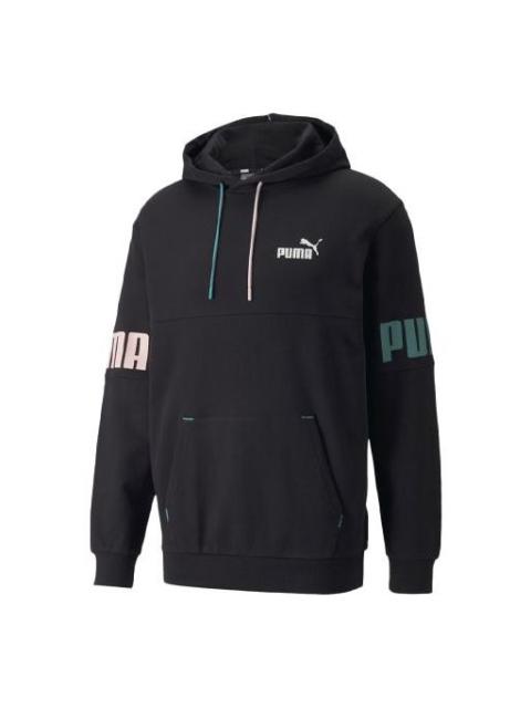 PUMA PUMA Power Logo Printing Sports Black 670937-51