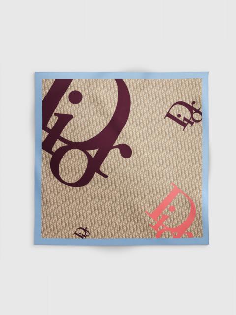 Dior Dior Or Dior Infini 90 Square Scarf