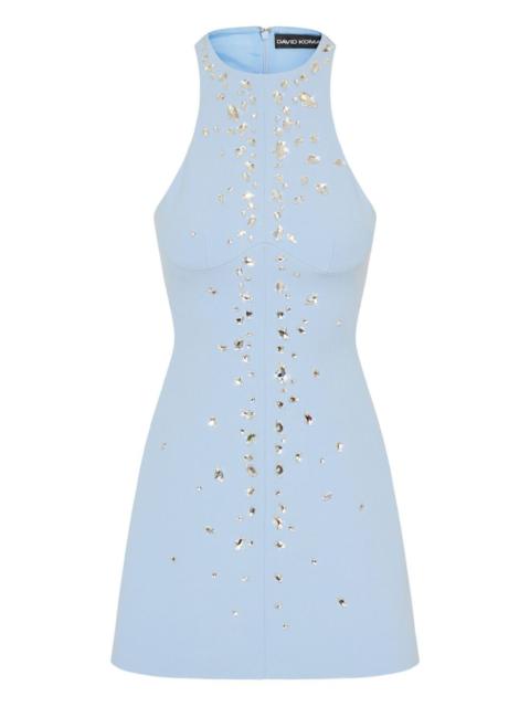 David Koma crystal-embellished dress