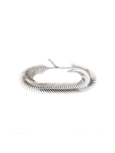 BENEDETTA BRUZZICHES chain-link detailing polished-finish belt