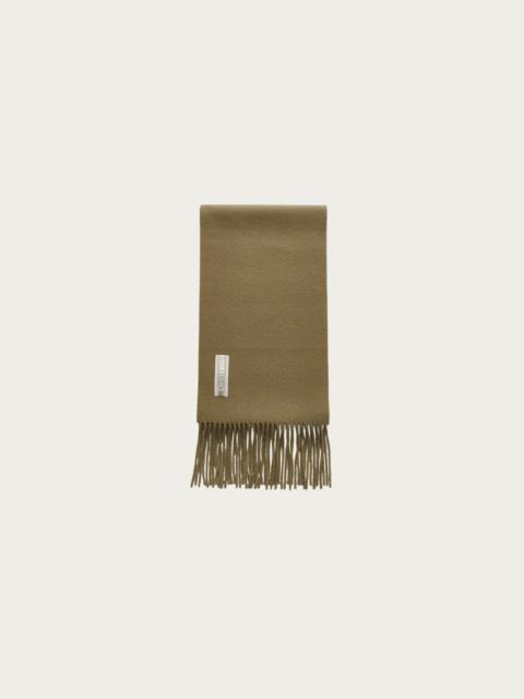 Our Legacy Estate Scarf - Olive Double Wool