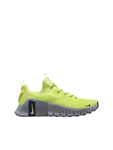 Nike Free Metcon 6 "Light Lemon Twist/Cement Grey" sneakers