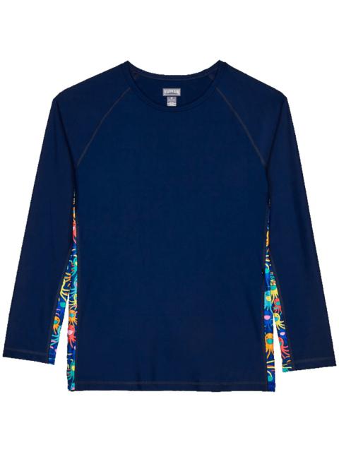 Vilebrequin Long Sleeves Men Rashguard Multicolore Medusa