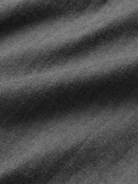 Derek Rose Men's Lounge Pants Balmoral Brushed Cotton Charcoal