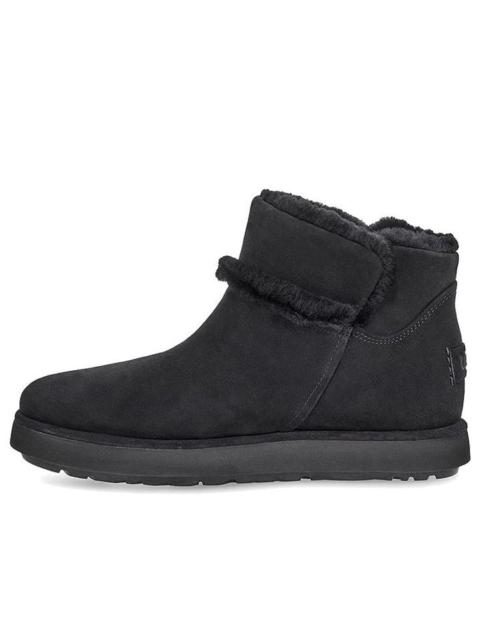 UGG (WMNS) UGG Classic Mini Spill Seam Blvd Snow Boots Black 1108145-BLK