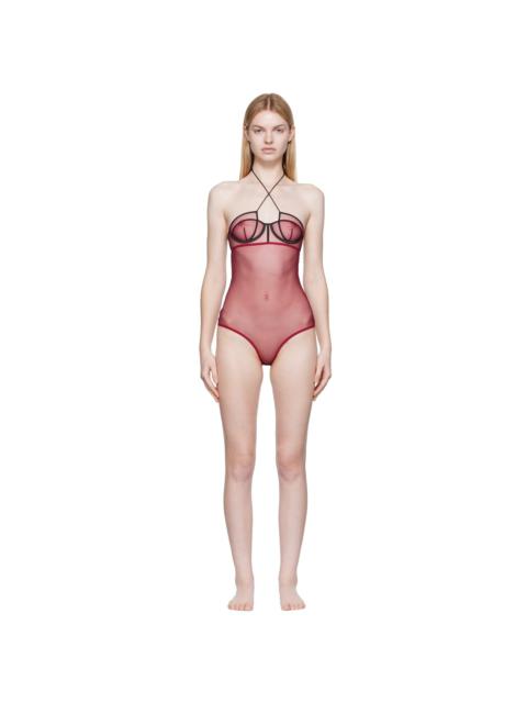 SSENSE Exclusive Burgundy Bodysuit