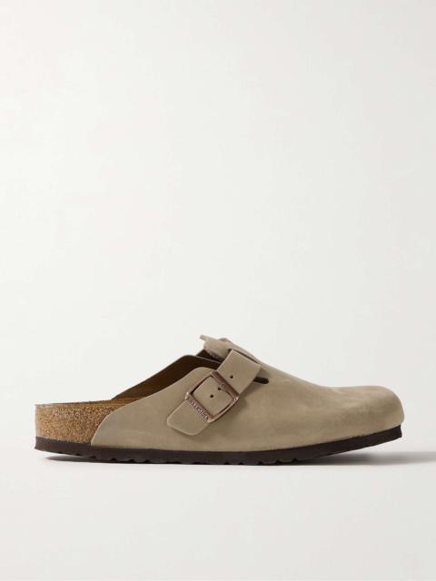 BIRKENSTOCK Boston Oiled-Leather Clogs