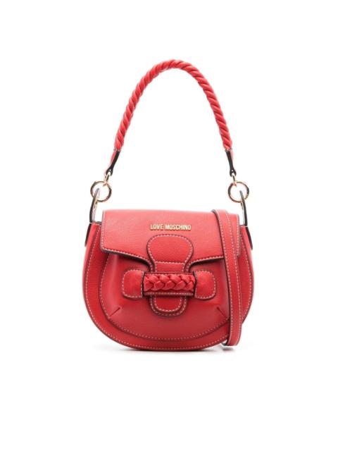 Moschino braided-detail shoulder bag