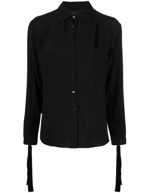PHILIPP PLEIN button-down silk shirt