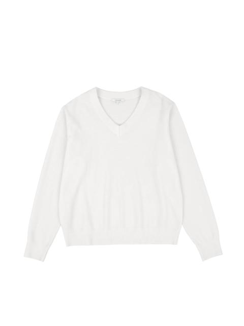 entire studios KNIT V-NECK BONE