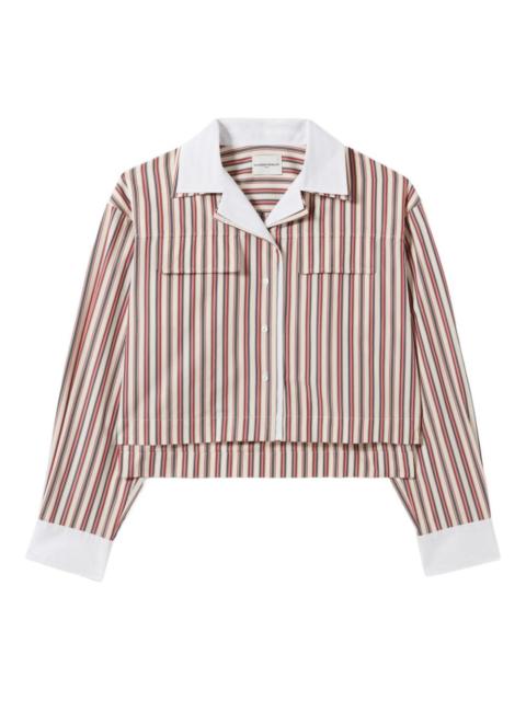 Claudie Pierlot striped pocket shirt