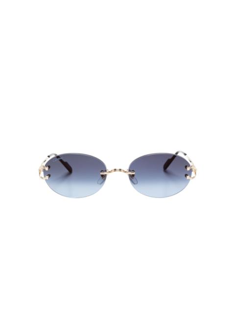 Cartier round sunglasses