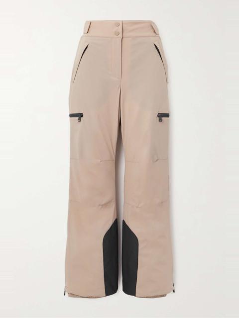 Brunello Cucinelli Bead-embellished flared ski pants