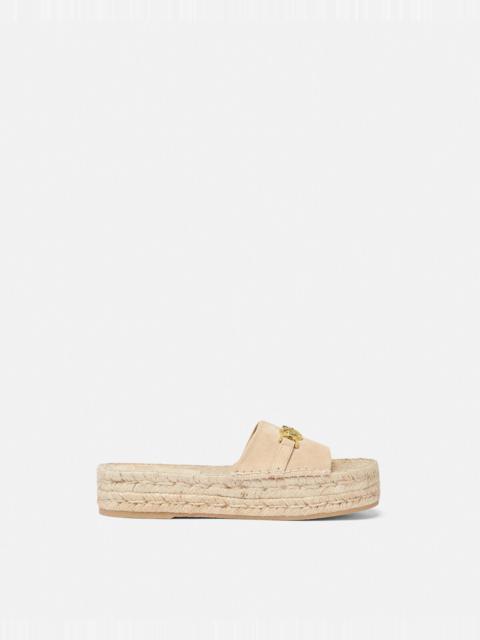 VERSACE Medusa '95 Suede Espadrilles 1.2"