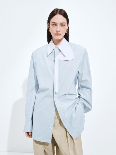 Bottega Veneta Cotton Oxford Belted Shirt