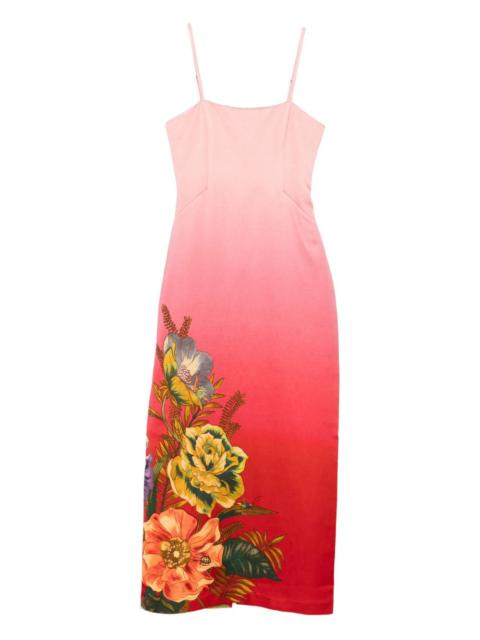 ALÉMAIS floral-print midi dress