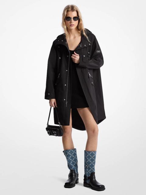 MICHAEL KORS Oversized Woven Parka