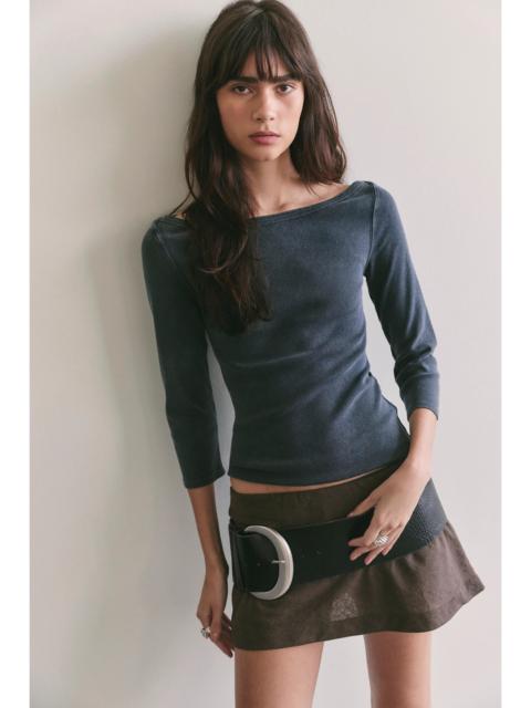 FREE PEOPLE We The Free Atlas Boat Neck Top
