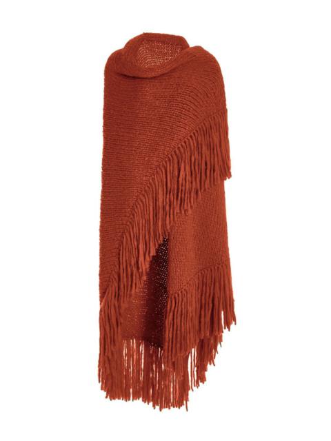 GABRIELA HEARST Lauren Wrap in Copper Welfat Cashmere