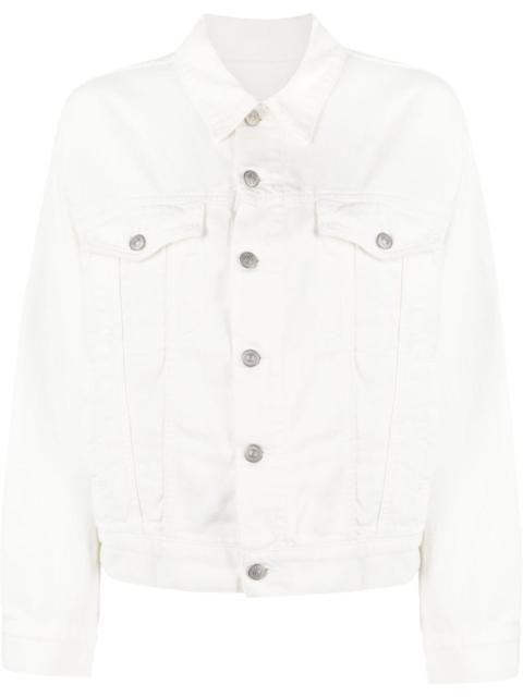 MM6 Maison Margiela MAISON MARGIELA MM6 WOMEN Cut Out Denim Jacket White
