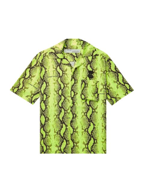 Off-White Snake Holiday Shirt 'Yellow'