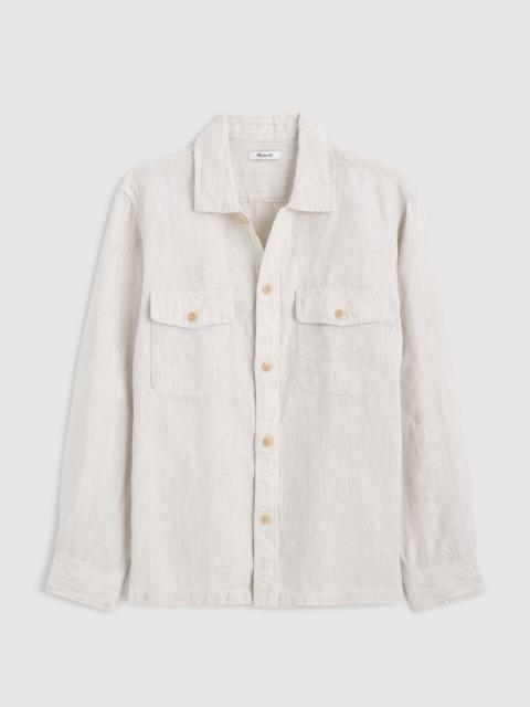 Madewell The Station Shirt in Linen