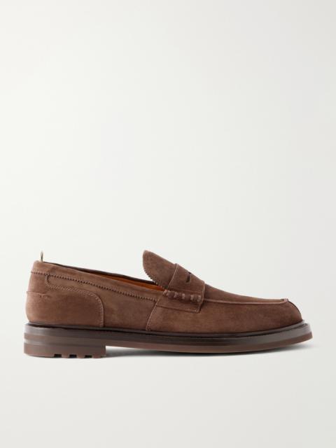 OFFICINE CREATIVE Sax Flexi 001 Suede Loafers
