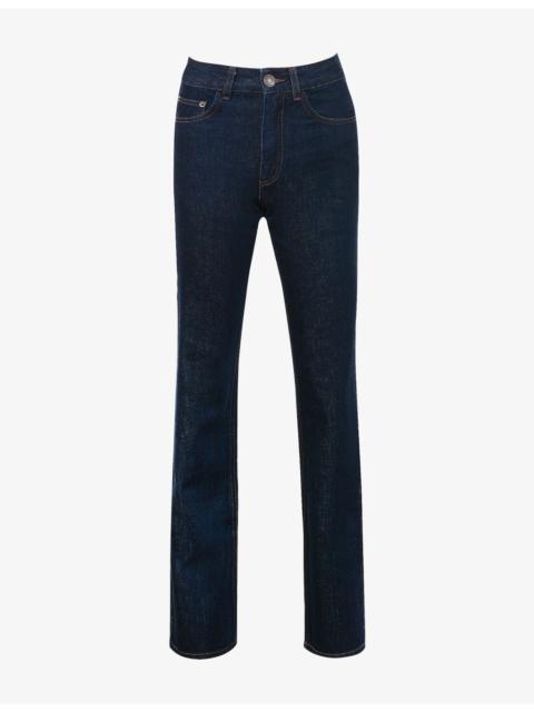 House of CB The Classic Slim-Fit Mid-Rise Bootcut Jeans