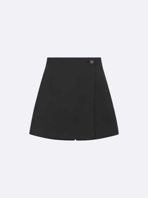 Dior Skort with CD Button