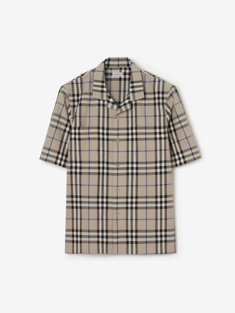 Check Cotton Poplin Shirt