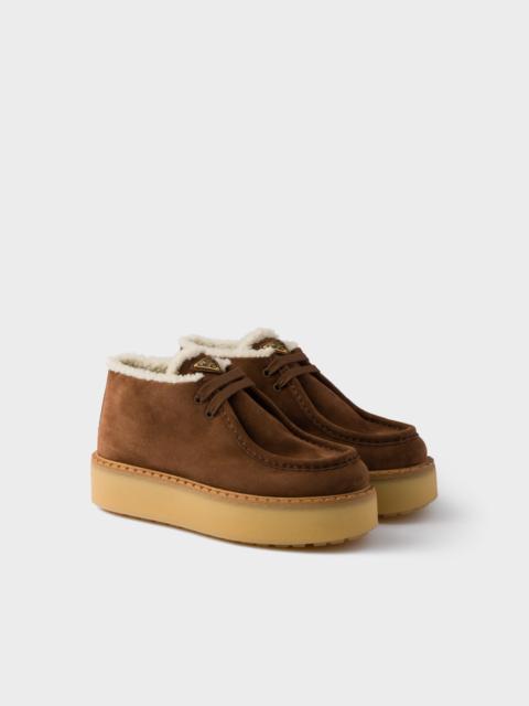 Prada Suede chukka boots