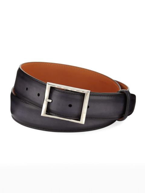 Berluti Classic Calf Leather Belt