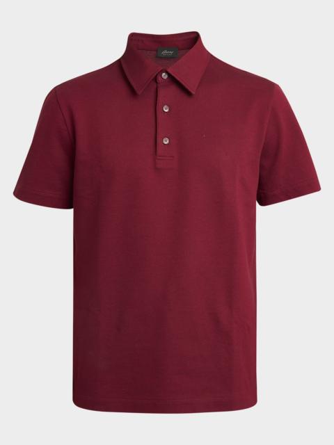 Men's Cotton Jersey Polo Shirt