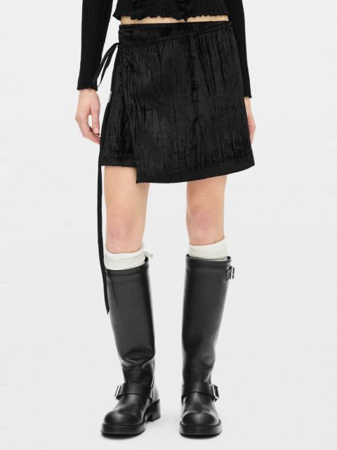 Ann Demeulemeester Jolien Mini Wrap Skirt