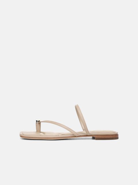 Vince Polli Leather Toe-Ring Sandal