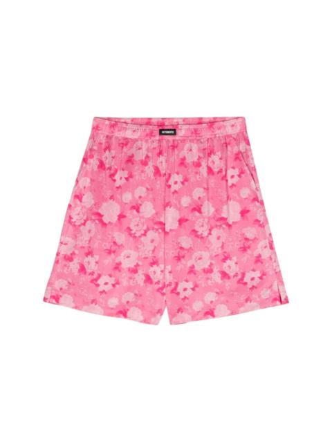 VETEMENTS floral-print shorts