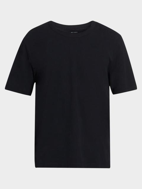 OFFICINE GÉNÉRALE Men's Short-Sleeve Cotton Crewneck T-Shirt