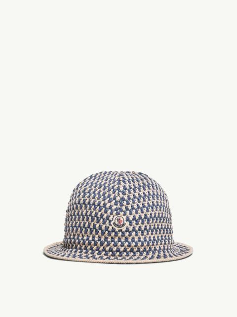 Crochet Cotton Blend Bucket Hat