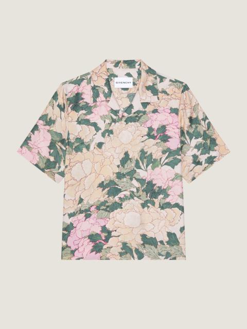 Givenchy SHIRT IN SILK WITH PASTEL FLOWERS PRINT