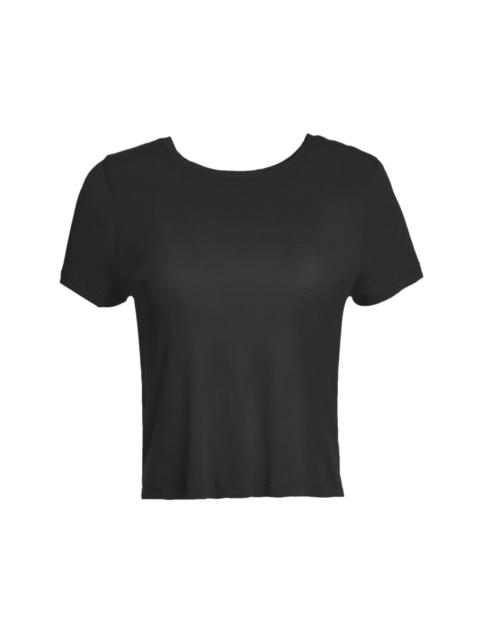 CINDY CLASSIC CROPPED TEE